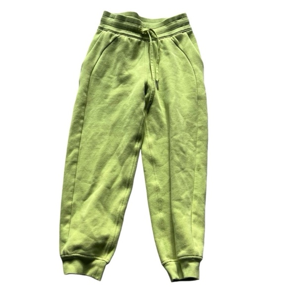 Lululemon Scuba High-Rise Cropped Jogger Wasabi Size 2 - Picture 5 of 14